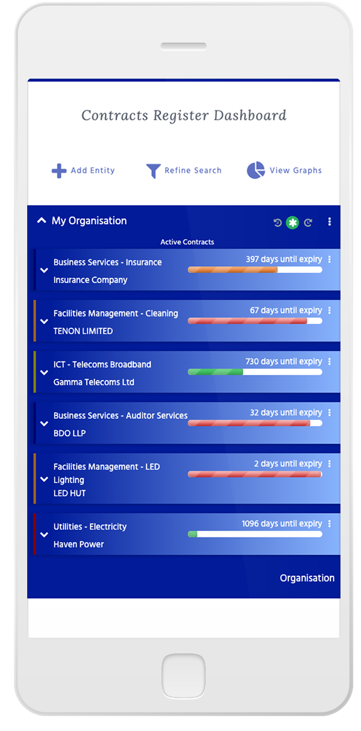 contract register software